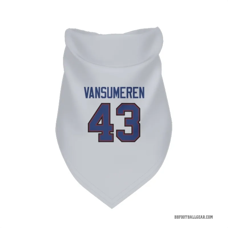 Ben VanSumeren  White Buffalo Bills  Cat & Dog Pet Bandana