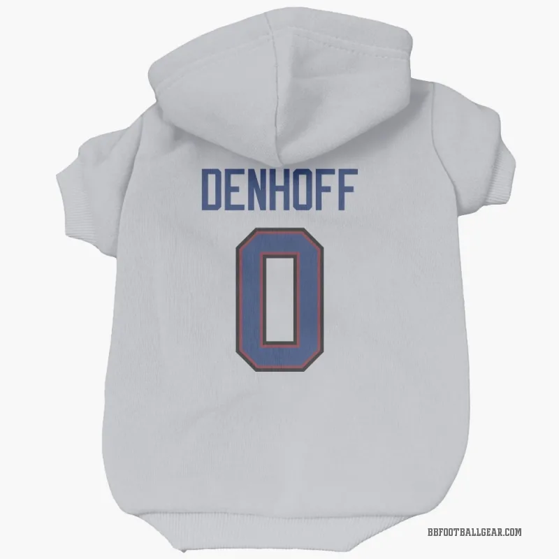 Cade Denhoff  White Buffalo Bills  Cat & Dog Pet Hoodie