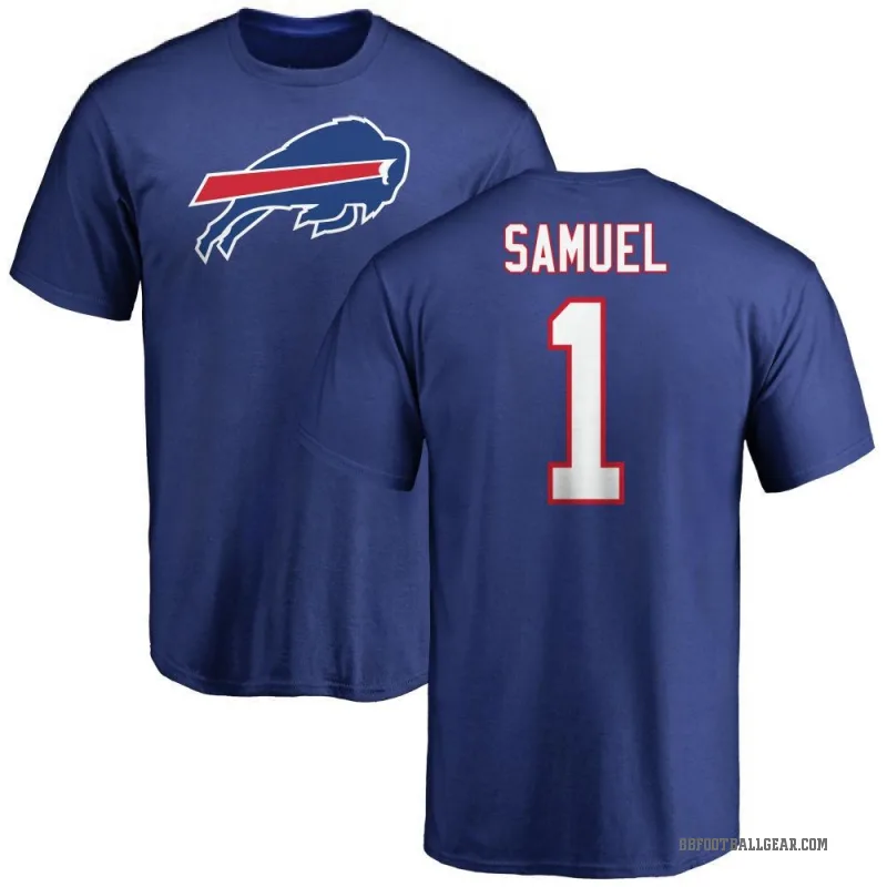 Curtis Samuel Youth Royal Buffalo Bills Logo T-Shirt -