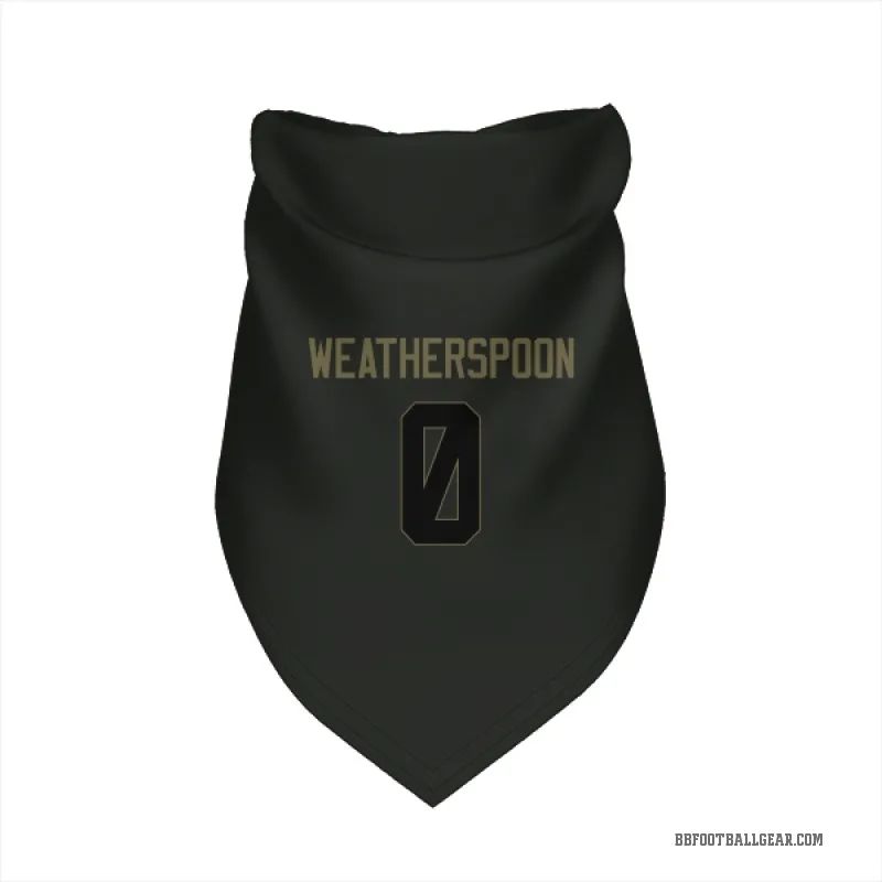 Da'Metrius Weatherspoon  Black Buffalo Bills  Service Cat & Dog Pet Bandana