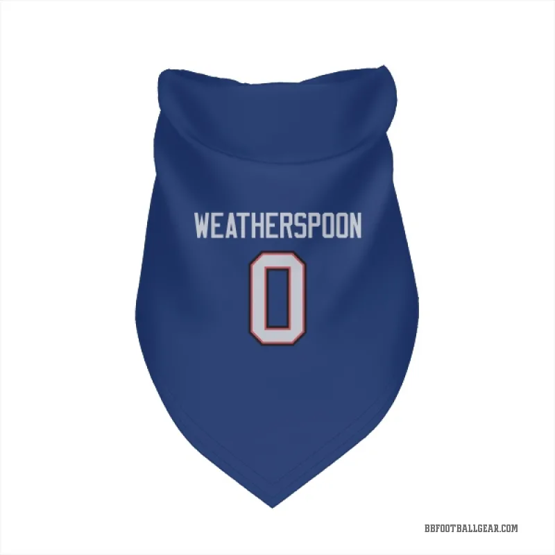 Da'Metrius Weatherspoon  Royal Buffalo Bills  Cat & Dog Pet Bandana