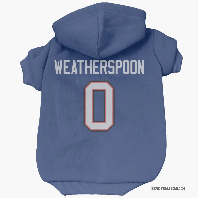 Da'Metrius Weatherspoon  Royal Buffalo Bills  Cat & Dog Pet Hoodie