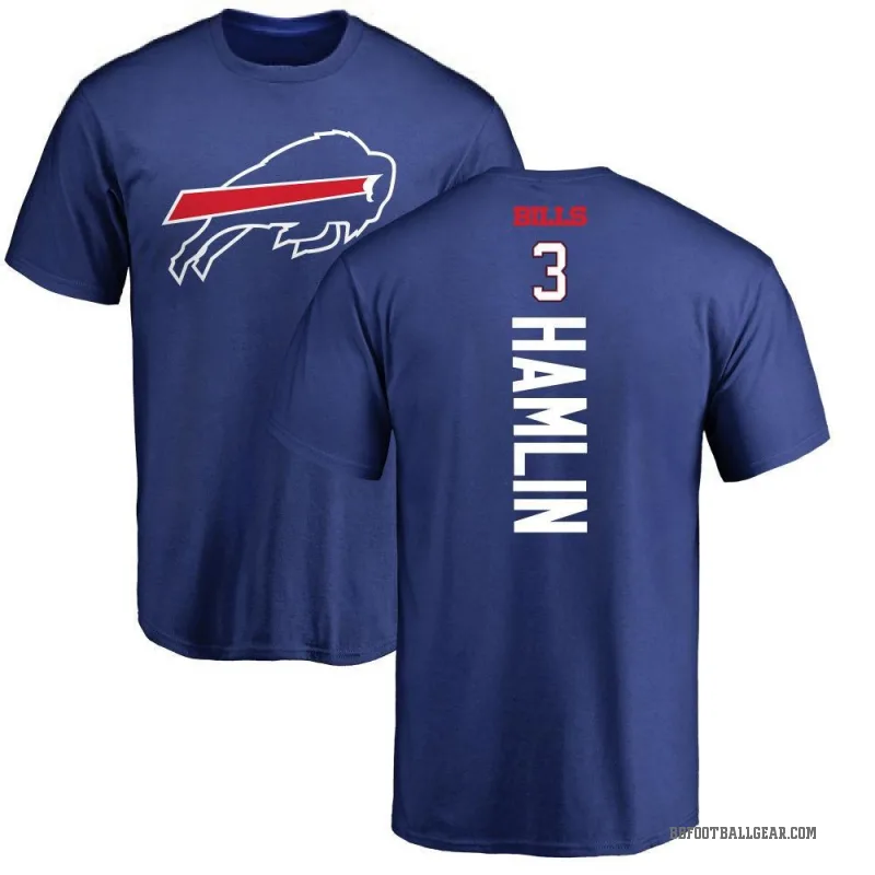 Damar Hamlin Men's Royal Buffalo Bills Backer T-Shirt -