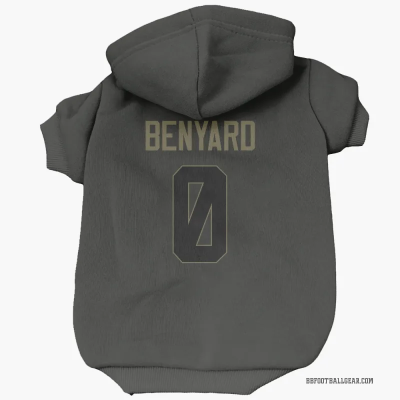 Gabriel Benyard  Black Buffalo Bills  Service Cat & Dog Pet Hoodie