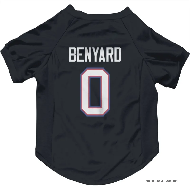 Gabriel Benyard  Navy Buffalo Bills  Cat & Dog Pet Jersey