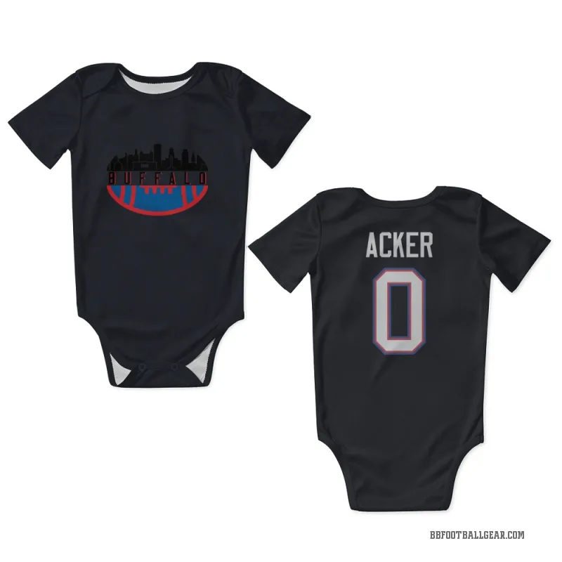 Jackson Acker  Navy Buffalo Bills  Newborn & Infant Bodysuit
