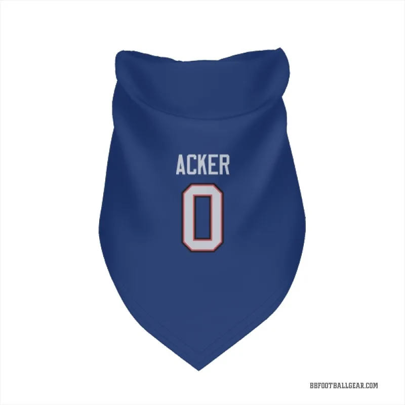 Jackson Acker  Royal Buffalo Bills  Cat & Dog Pet Bandana