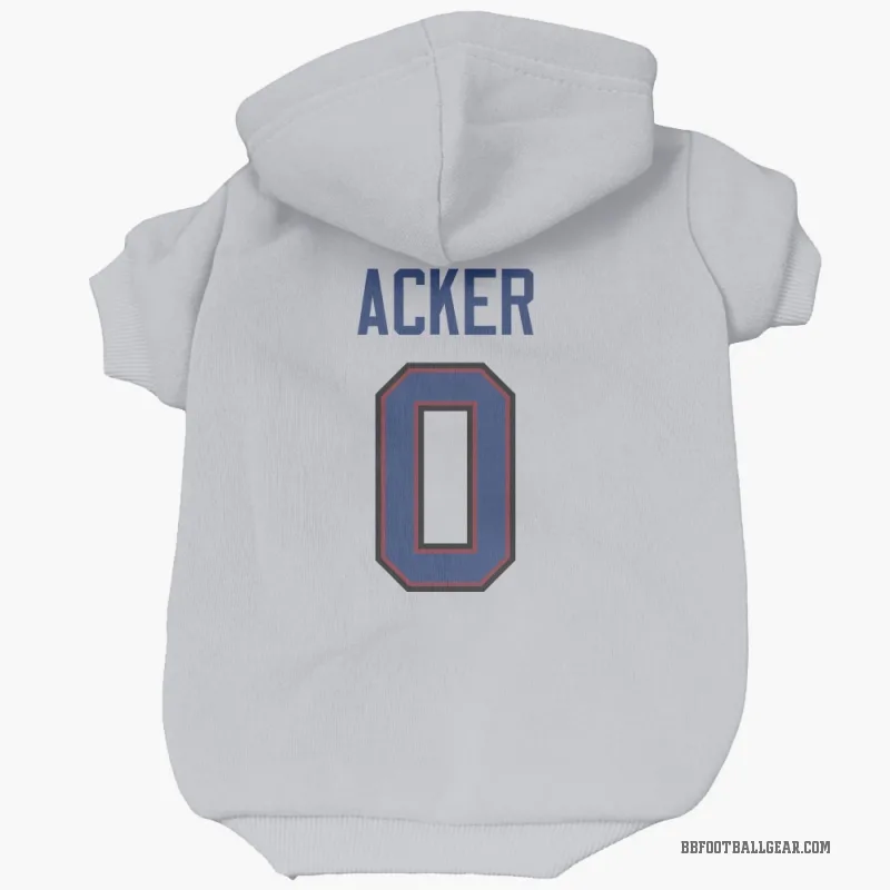 Jackson Acker  White Buffalo Bills  Cat & Dog Pet Hoodie