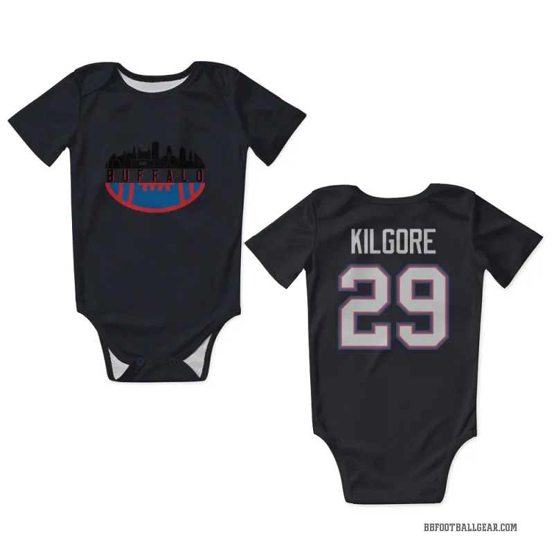 Jalon Kilgore  Navy Buffalo Bills  Newborn & Infant Bodysuit