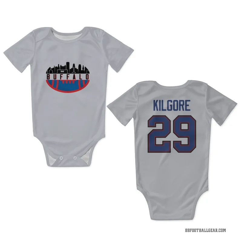 Jalon Kilgore  White Buffalo Bills  Newborn & Infant Bodysuit