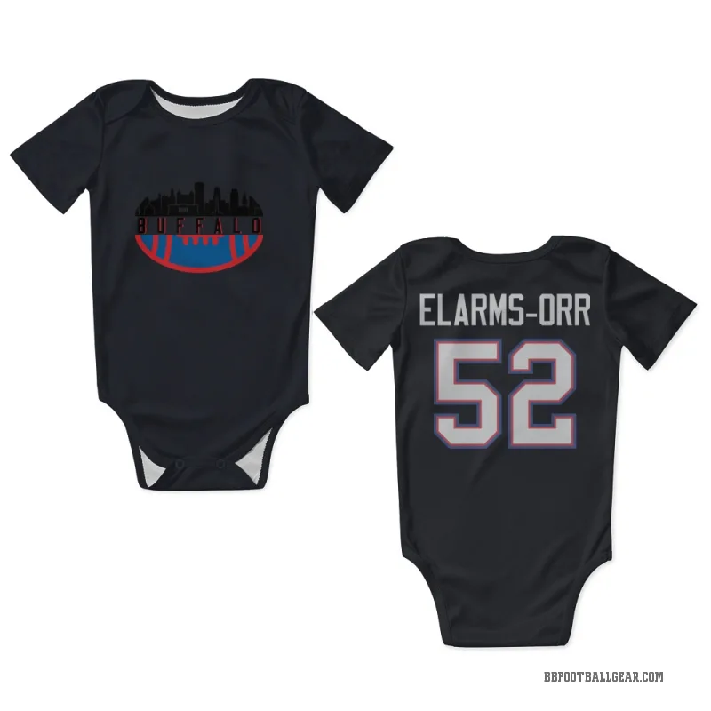 Kaleb Elarms-Orr  Navy Buffalo Bills  Newborn & Infant Bodysuit