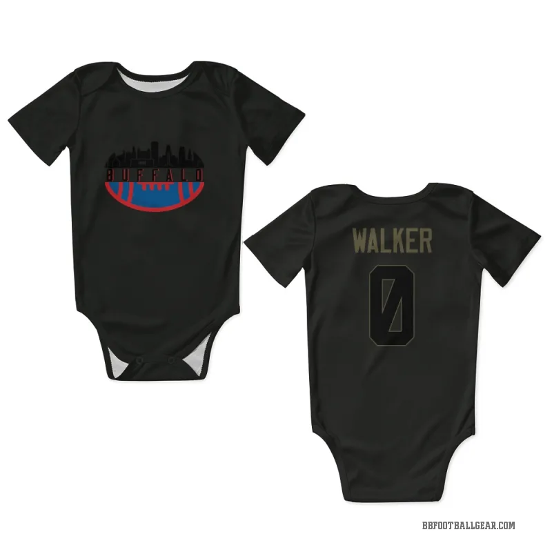 Kani Walker  Black Buffalo Bills  Service Newborn & Infant Bodysuit