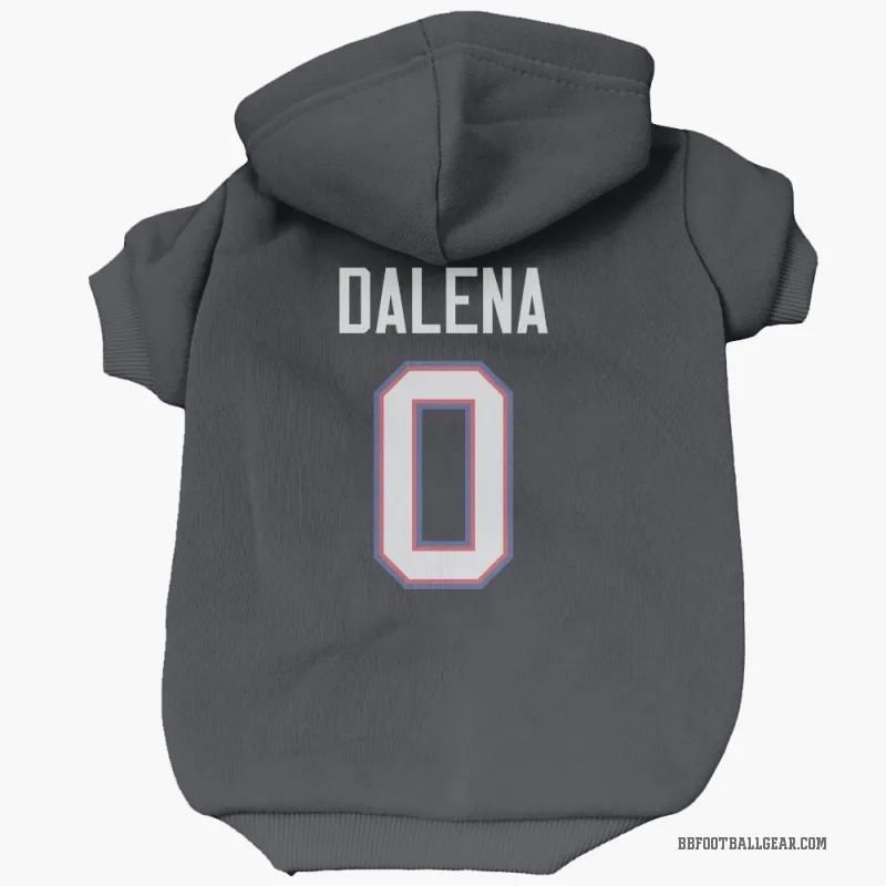 Mac Dalena Navy Buffalo Bills Cat & Dog Pet Hoodie