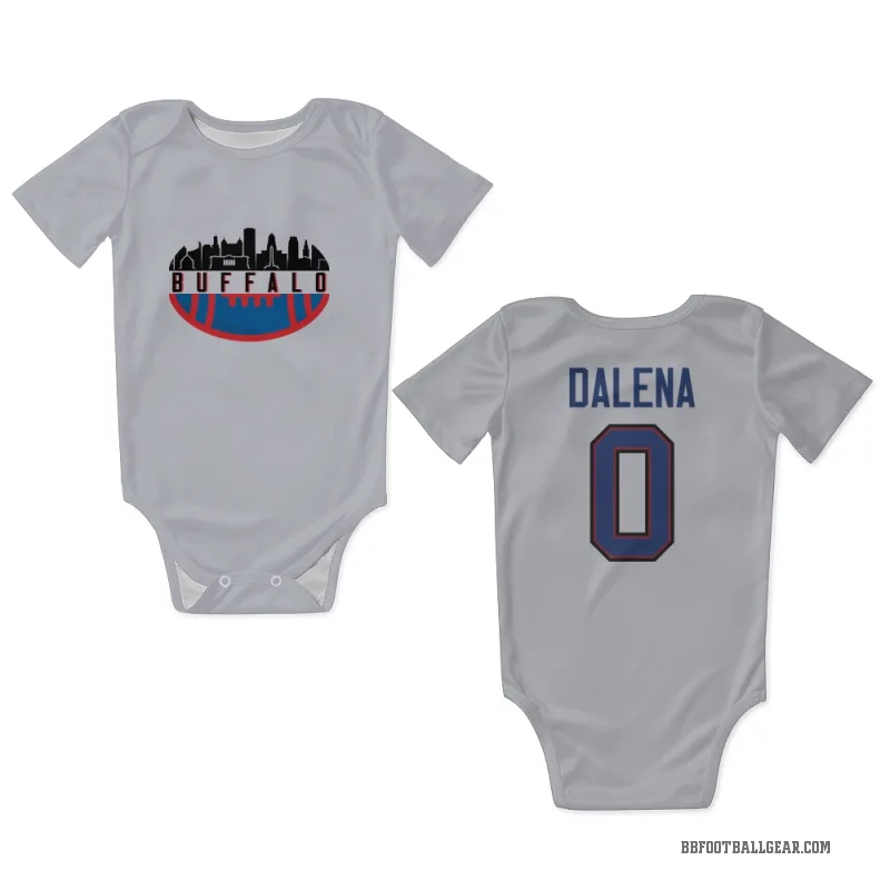 Mac Dalena  White Buffalo Bills  Newborn & Infant Bodysuit