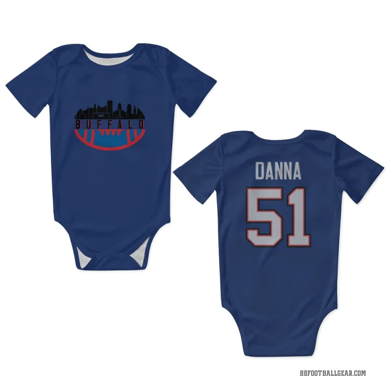 Mike Danna  Royal Buffalo Bills  Newborn & Infant Bodysuit