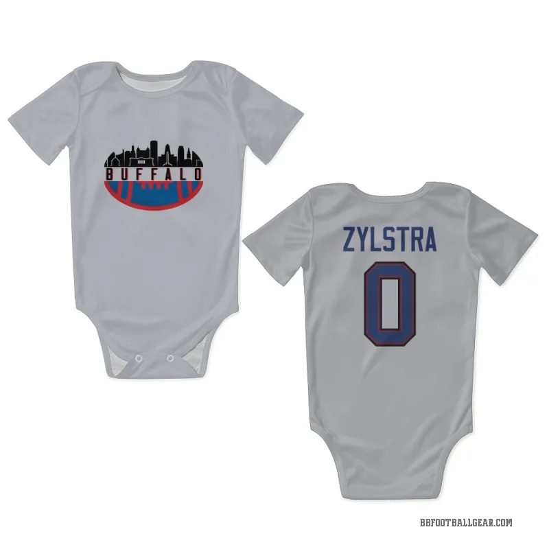Shane Zylstra  White Buffalo Bills  Newborn & Infant Bodysuit