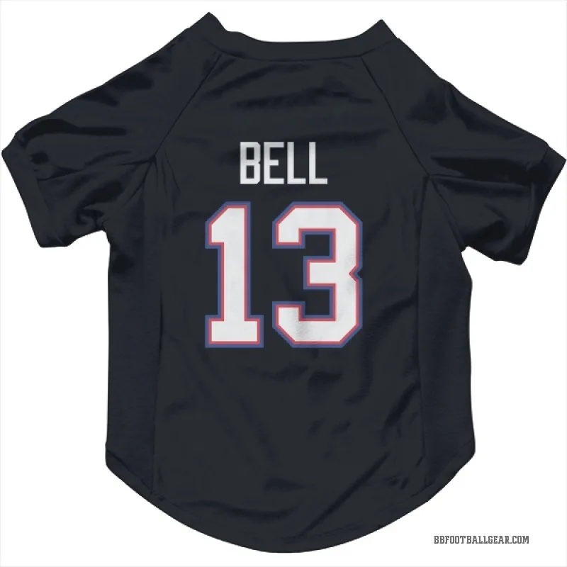 Skyler Bell  Navy Buffalo Bills  Cat & Dog Pet Jersey