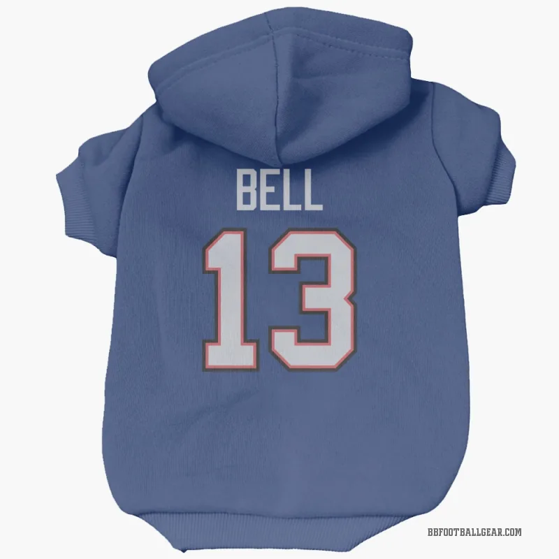 Skyler Bell  Royal Buffalo Bills  Cat & Dog Pet Hoodie