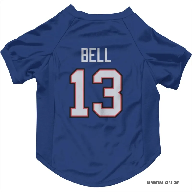 Skyler Bell  Royal Buffalo Bills  Cat & Dog Pet Jersey