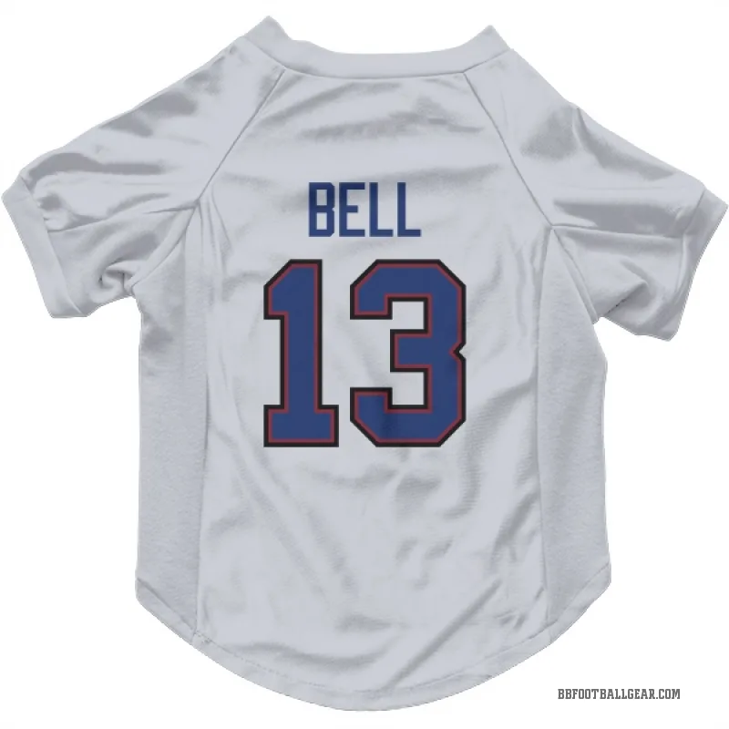 Skyler Bell  White Buffalo Bills  Cat & Dog Pet Jersey