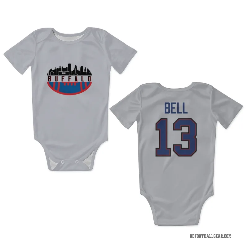 Skyler Bell  White Buffalo Bills  Newborn & Infant Bodysuit