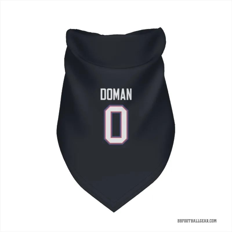 Tommy Doman  Navy Buffalo Bills  Cat & Dog Pet Bandana
