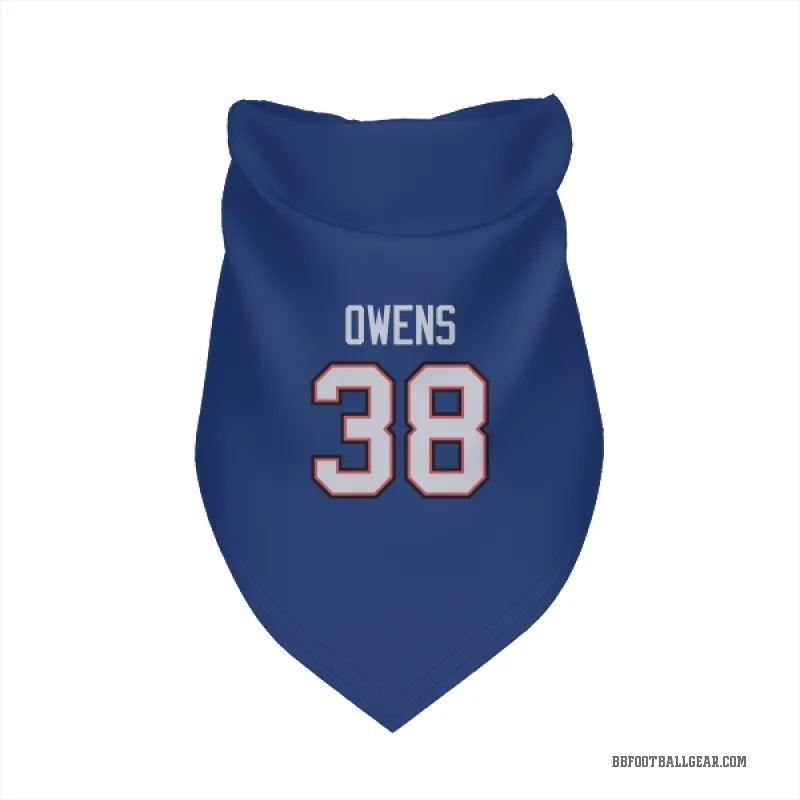 Wande Owens  Royal Buffalo Bills  Cat & Dog Pet Bandana