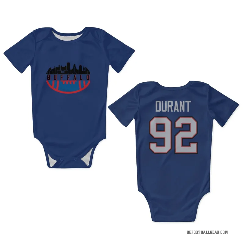 Zane Durant  Royal Buffalo Bills  Newborn & Infant Bodysuit